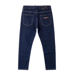 Tommy Hilfiger Cotton Jeans — Tünd göy