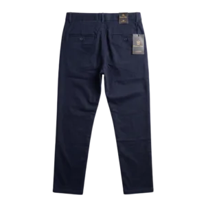 Massimo Dutti Cotton Pants — Tünd göy