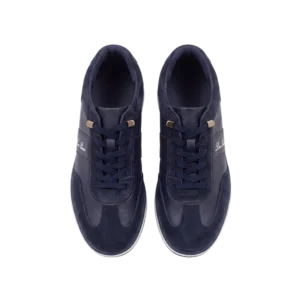 Loro Piana Leather/Suede Shoes — Tünd göy