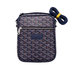 Goyard Medium Crossbody Bag — Tünd göy