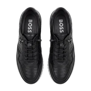 Hugo Boss Python Leather Shoes — Qara