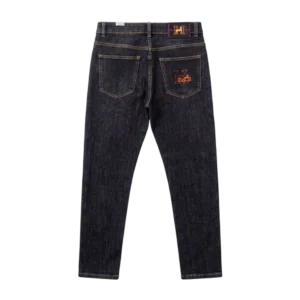Hermès Cotton Jeans — Tünd boz