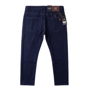 Hermès Cotton Jeans — Tünd göy