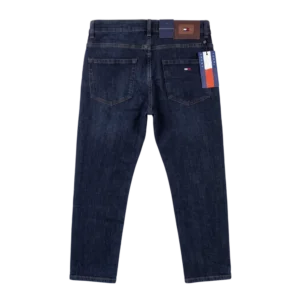 Tommy Hilfiger Cotton Jeans — Tünd göy