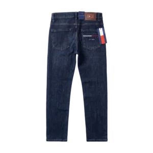Tommy Hilfiger Cotton Jeans — Tünd göy
