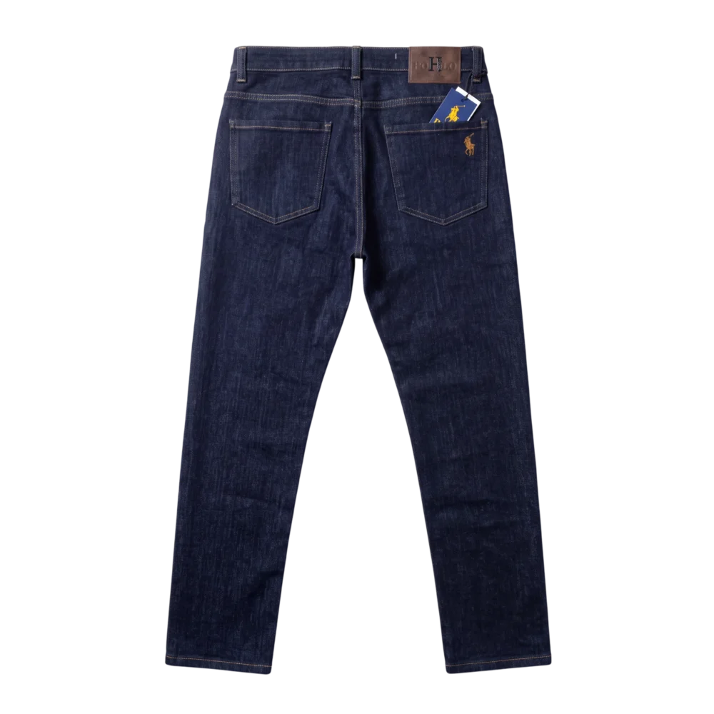 Ralph Lauren Cotton Jeans — Tünd göy