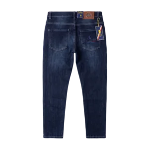 Ralph Lauren Cotton Jeans — Tünd göy
