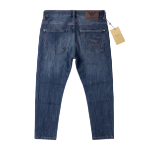 Emporio Armani Cotton Jeans — Göy