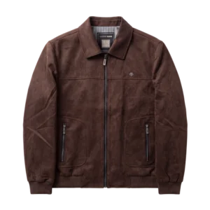 Loro Piana Suede Jacket — Qəhvəyi