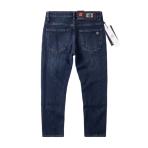 Moncler Cotton Jeans — Tünd göy