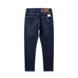 Hermès Cotton Jeans — Tünd göy