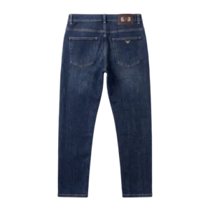 Emporio Armani Cotton Jeans — Göy