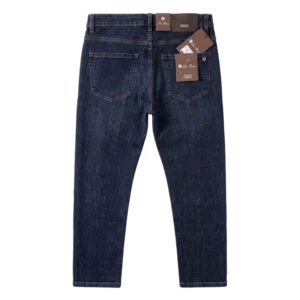 Loro Piana Cotton Jeans — Tünd göy