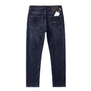 Armani Exchange Cotton Jeans — Tünd göy