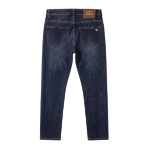 Ralph Lauren Cotton Jeans — Tünd göy