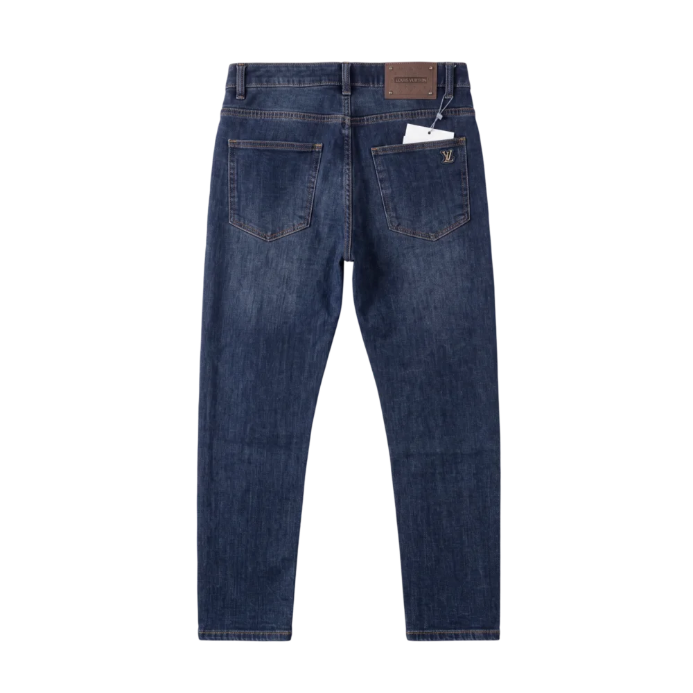 Louis Vuitton Cotton Jeans — Göy