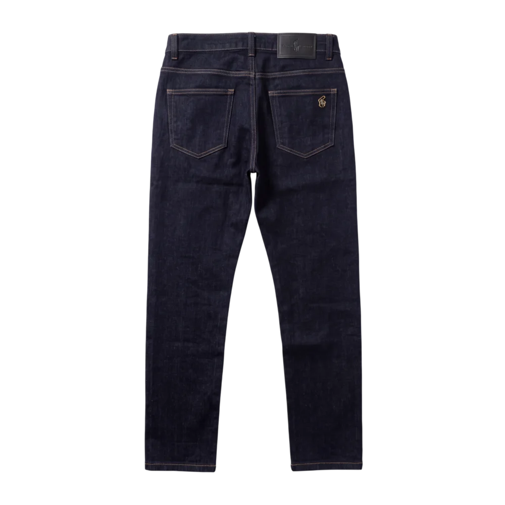 Ralph Lauren Cotton Jeans — Tünd göy