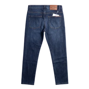 Tommy Hilfiger Cotton Jeans — Tünd göy