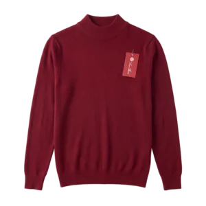 Loro Piana Cashmere Turtleneck Sweater — Qırmızı
