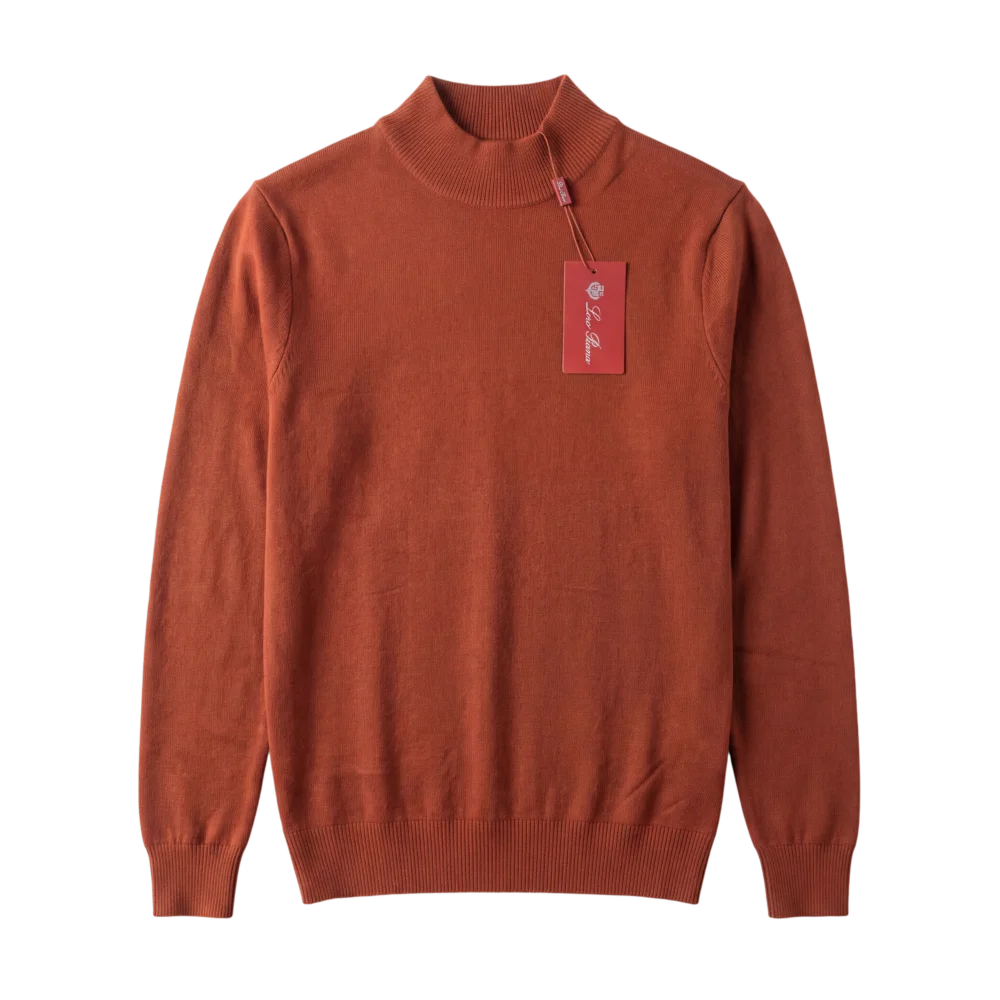 Loro Piana Cashmere Turtleneck Sweater — Narıncı