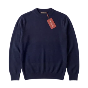 Loro Piana Cashmere Sweater — Tünd göy
